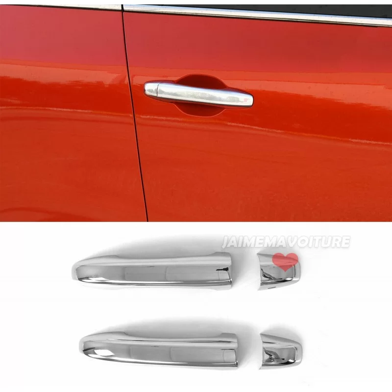 Adición cromo alu rejas laterales delantero delantero Renault Clio 5 - 12 partes Adición cromo alu rejas laterales delantero delantero Renault Clio 5 - 12 partes