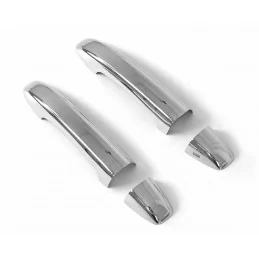 Kit covers Renault Clio 5 aluminum chrome door handle