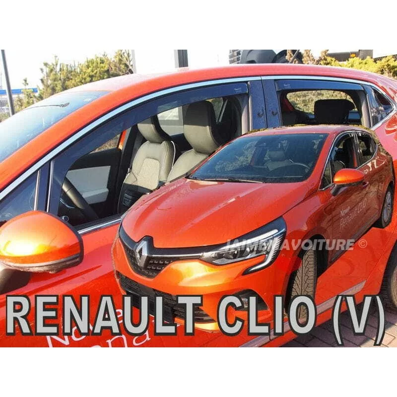 Déflecteurs d'air avant arrière pour Renault Clio 5 2019 2020 2021 2022 Déflecteurs d'air avant arrière pour Renault Clio 5 2019 2020 2021 2022