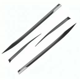 Kit baguettes de portes alu chrome pour Peugeot 3008 II 2016-2021