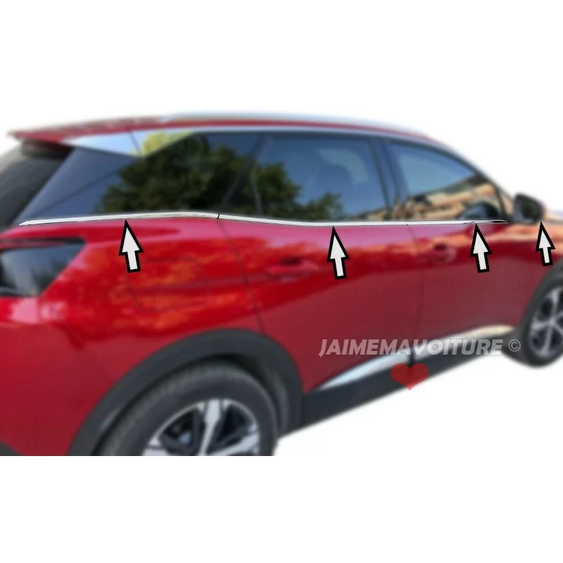 Pour Car Accessoire Peugeot 3008 Accessoires Seuils de Porte