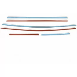 Fensterkonturen zum Kleben für Peugeot 2008 II 2020- Jaimemavoiturechrome 4 - Jaimemavoiture.fr 