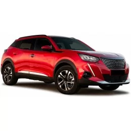 Listones cromados para puertas Peugeot 2008 II 2019 2020 2021