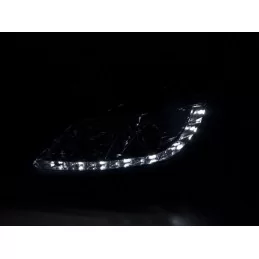 Faros delanteros Opel Corsa D led cromo Sonar