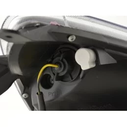 Opel Corsa D Scheinwerfer führte Sonar Chrom