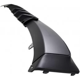 Diffusor för bakre stötfångare BMW 2-serie F22 F23 look performance - Dubbelt utlopp