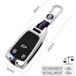 Coque clé porte clef Audi A3 A4 A5 A6 Q5 Q7