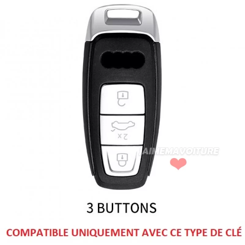 Key shell Audi A3 A4 A5 A6 A7 A8 Q3 Q5 Q7 Q8 TT E-tron