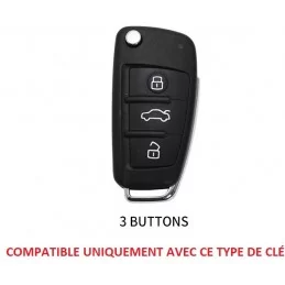 Coque clé pour Audi A1 A3 A4 A6 A8 TT Q7