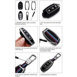 Nyckelfodral till Nissan Qashqai Pulsar Juke Note Micra 370Z NV200