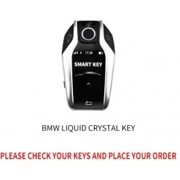 Key shell for BMW Series 5 6 7 8 i8 X3 X4 X5 X6 X7 Z4 with display