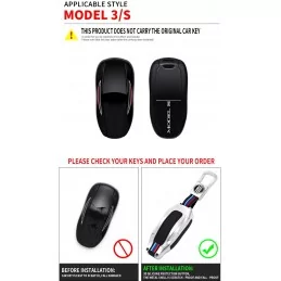 Coque clé pour Tesla Model S Model 3