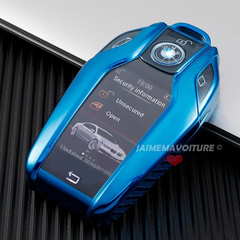 Carcasa de la llave para BMW Serie 5 6 7 8 i8 X3 X4 X5 X6 X7 Z4 con pantalla