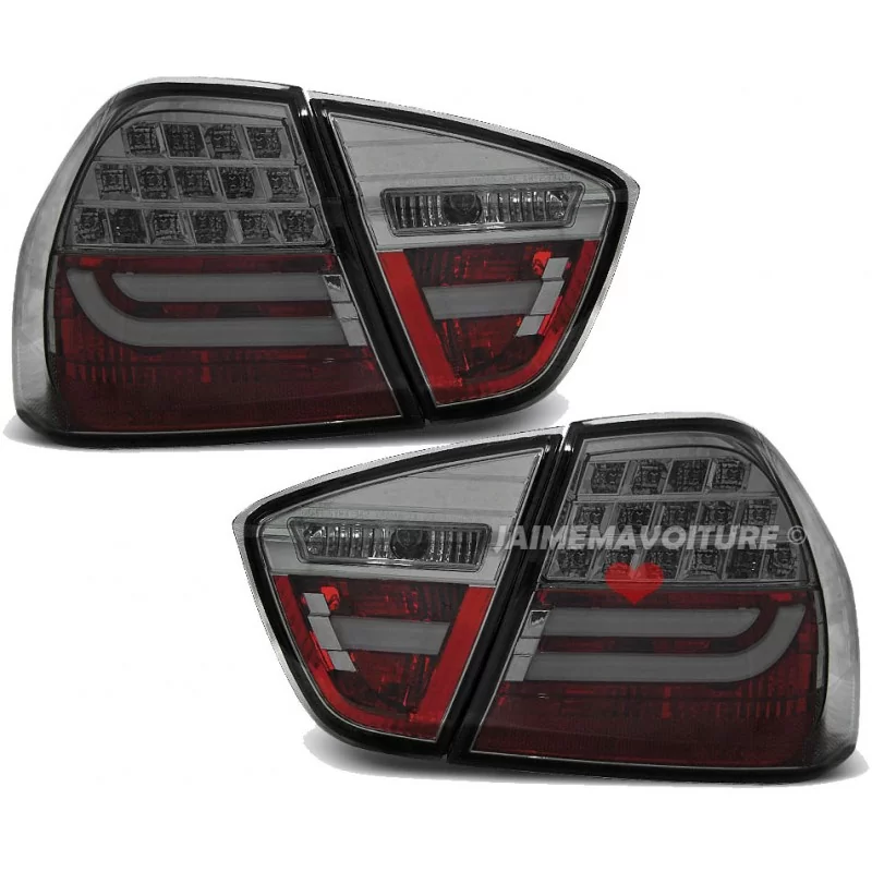 Rear lights for BMW E90 3 series - smoke