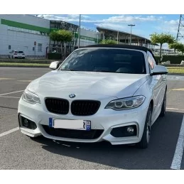 Svart grill BMW 2-serie 218i 220i 228i 230i M235i M240i 218d 220d 225d