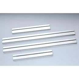 Aluminum chrome door sills for VW Passat B7