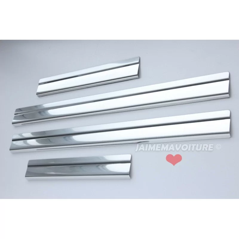 Umbrales de puerta de aluminio cromado VW Passat B7 2010-2014