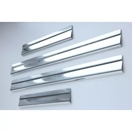 Aluminum chrome door sills for VW Passat B7