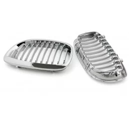 Kühlergrill BMW E46 Coupé Cabriolet 02-05 Chrom Silber