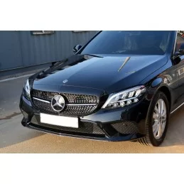 Calandre diamant pour Mercedes Classe C W205 Facelift 2019+