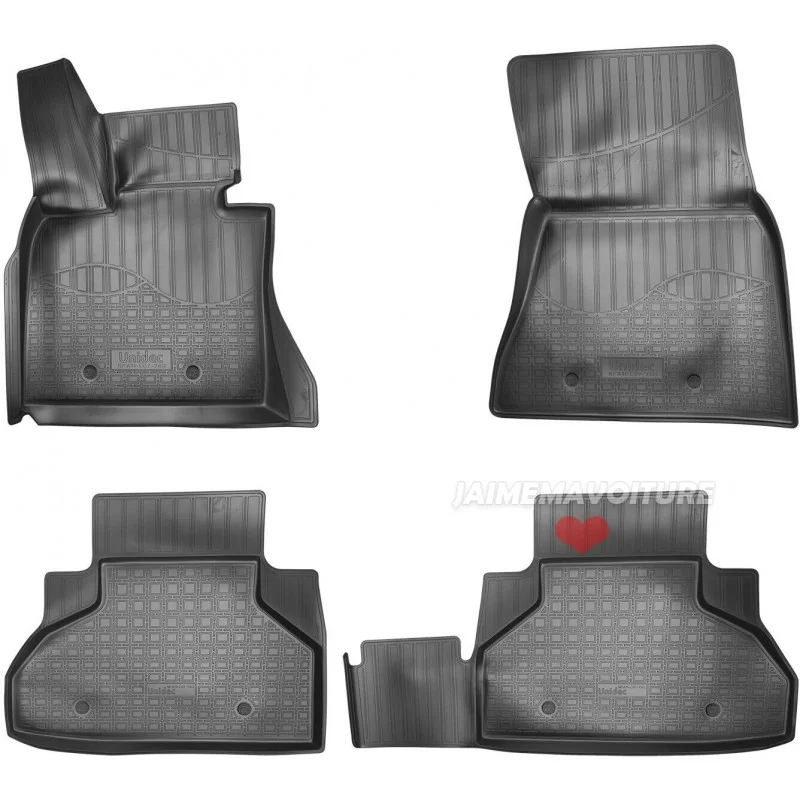 Tapis caoutchouc pour BMW X6 (F16) (14-) Tapis caoutchouc pour BMW X6 (F16) (14-)