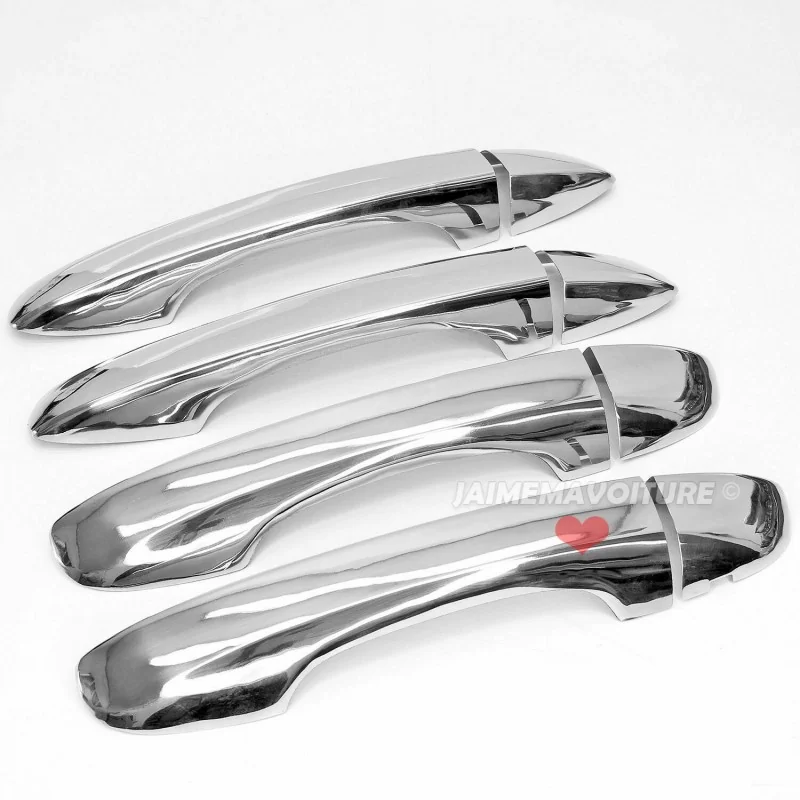 Couvre poignées de porte chrome alu pour VW Golf 8 Couvre poignées de porte chrome alu pour VW Golf 8