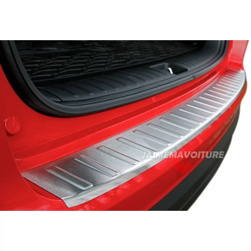 Seuil de chargement alu inox pour Hyundai Tucson III Facelift 2018-2020 Seuil de chargement alu inox pour Hyundai Tucson III Facelift 2018-2020