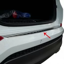 Schwelle für die Ladung Alu inox für Hyundai Tucson III Facelift 2018-2020