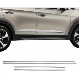 Bas de portes chrome alu pour Hyundai Tucson III 2015-2022