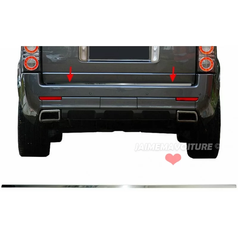 Baguette coffre chrome RANGE ROVER III VOGUE 2002-2012