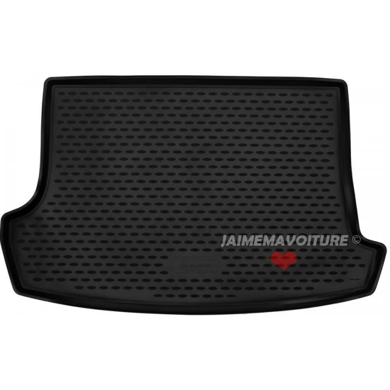  Doublure de Tapis de Coffre de Voiture à Couverture complète en  Cuir PU pour VW T-ROC 2018-2023, Doublure de Coffre de Voiture  Anti-poussière imperméables et Souples,F