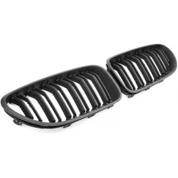BMW 6-serie twin bar grill F06 F12 F13 look M6 Matt svart