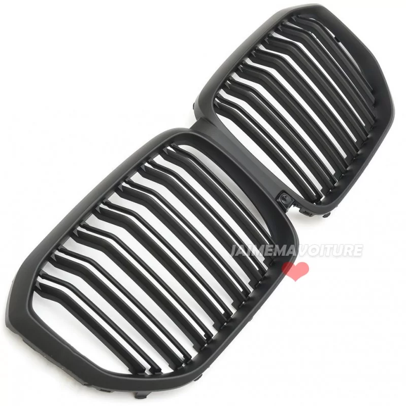 Grille M sport double bar for BMW X5 G05 - Matte black Jaimemavoituregpt 1 - Jaimemavoiture.fr 
