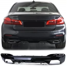 Diffuser bumper rear BMW series 5 G30 Pack M look Performance