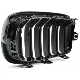 Hoogglans zwarte dubbele grille voor BMW 3 Reeks F30 F31