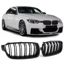 Grille for shiny black BMW F30