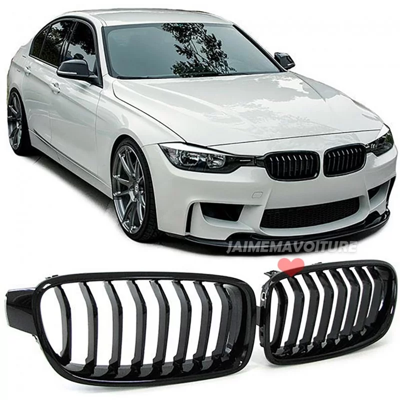 Calandre noire brillante pour BMW F30 F31 "Performance"