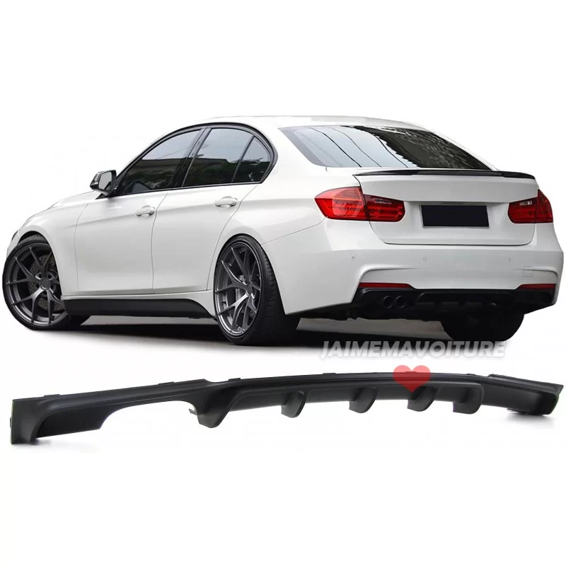 Diffuser for BMW series 3 F30 Performance - 1 double output Diffuser for BMW series 3 F30 Performance - 1 double output