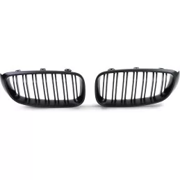 Glossy black double bar grille for BMW 3 Series F30 F31