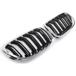 Calandre M3 pour BMW Série 3 E92 E93 LCI 2010-2013 - Noir chrome