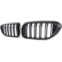 For G30 look black M5 5 series BMW grille painted grids