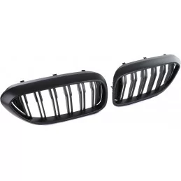 For G30 look black M5 5 series BMW grille painted grids