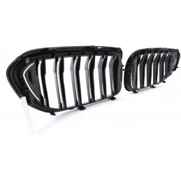 For G30 look black M5 5 series BMW grille painted grids