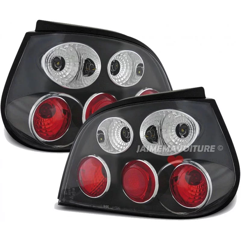 Renault Megane 1 99-02 lights rear red black