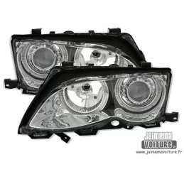 Faros Angel eyes BMW E46 delantero