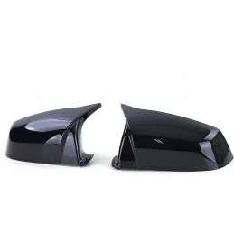 Coques de rétroviseurs noires look M5 pour BMW Série 5 2007-2010