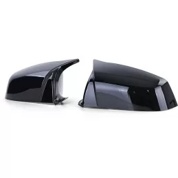 Coques de rétroviseurs noires look M5 pour BMW Série 5 2007-2010