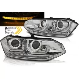 Polo VI AW rullande LED-strålkastare 2017-2021 - Krom