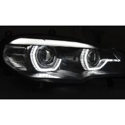 Angel eyes led xenon headlight per BMW X5 E70 2007-2010