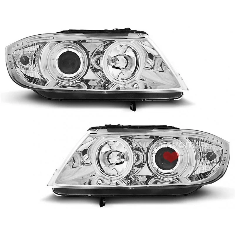 Frontscheinwerfer Engel Augen CCFL BMW E90 + E91 Frontscheinwerfer Engel Augen CCFL BMW E90 + E91